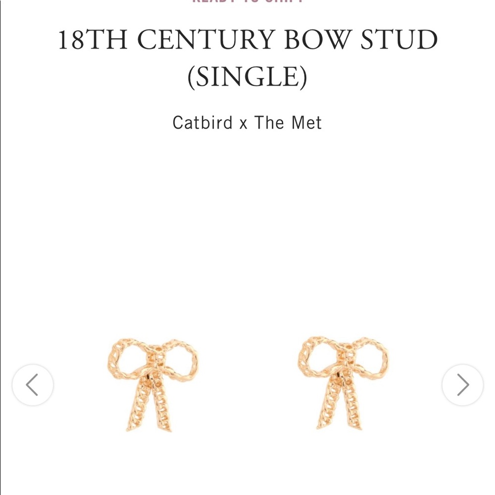 Catbird 18th Century bow studs